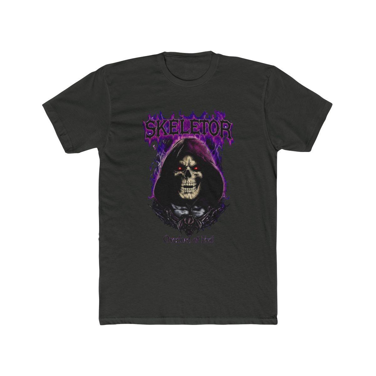 Masters Of The Universe Skeletor Overlord Of Evil Girls T Shirt - alternate angle 5, merchandise