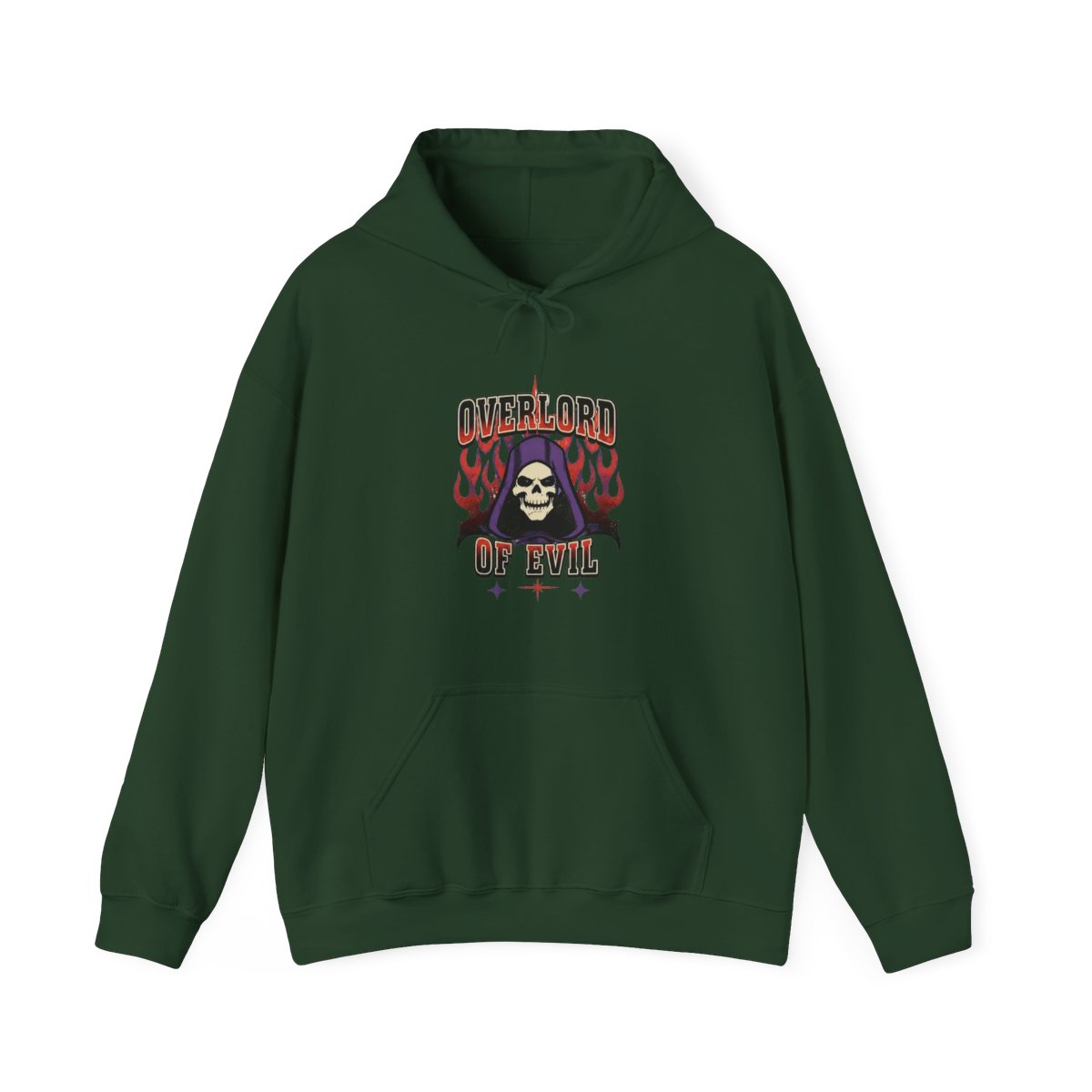 Masters Of The Universe Skeletor Overlord Of Evil Flames Hoodie - alternate angle 4, merchandise