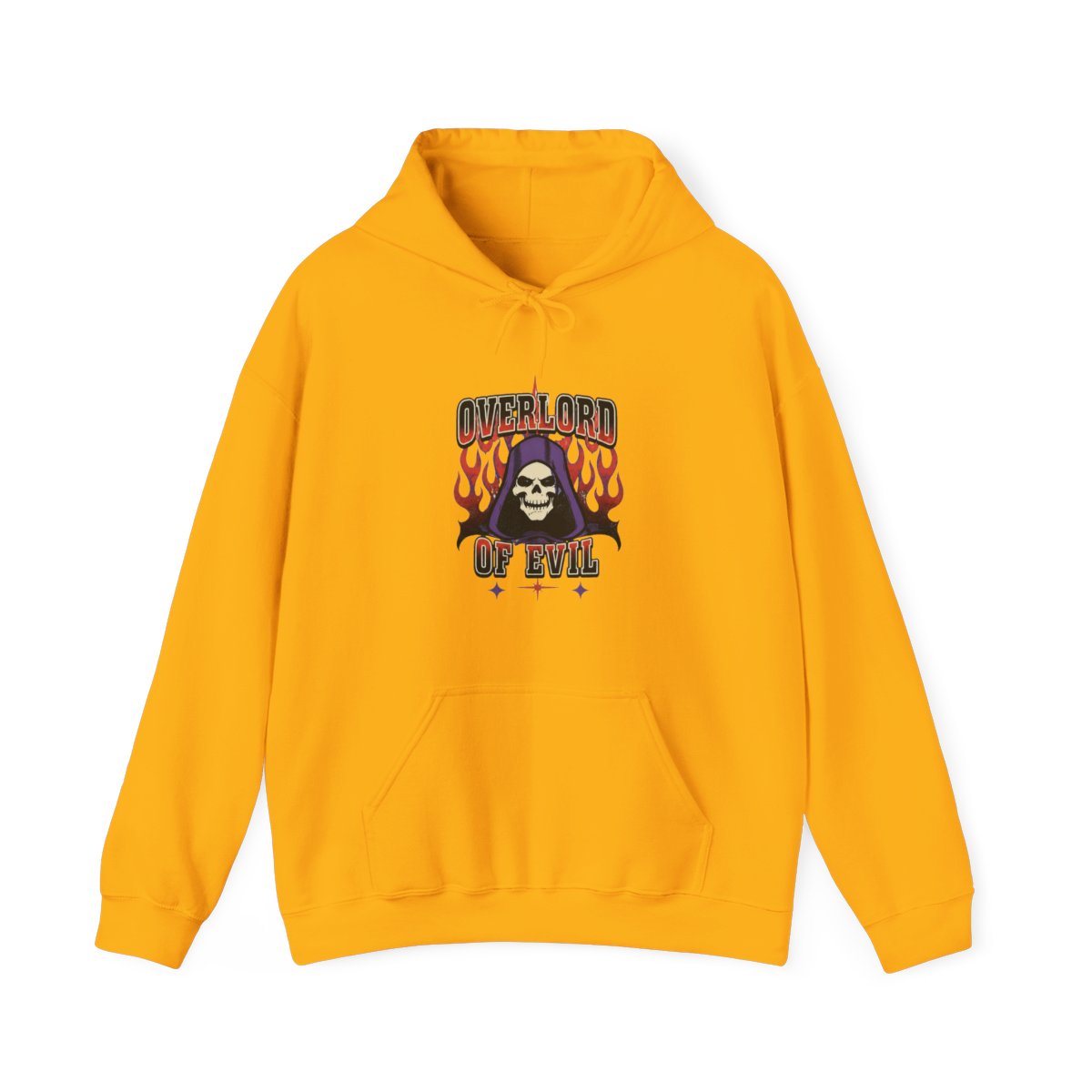 Masters Of The Universe Skeletor Overlord Of Evil Flames Hoodie - alternate angle 2, merchandise