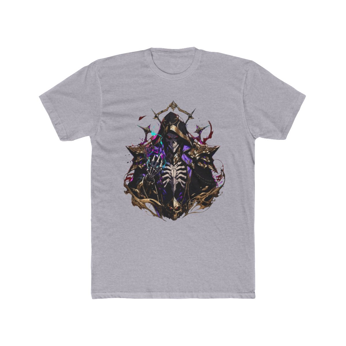 Skeletal Lich Dark Magic Overlord Art T Shirt