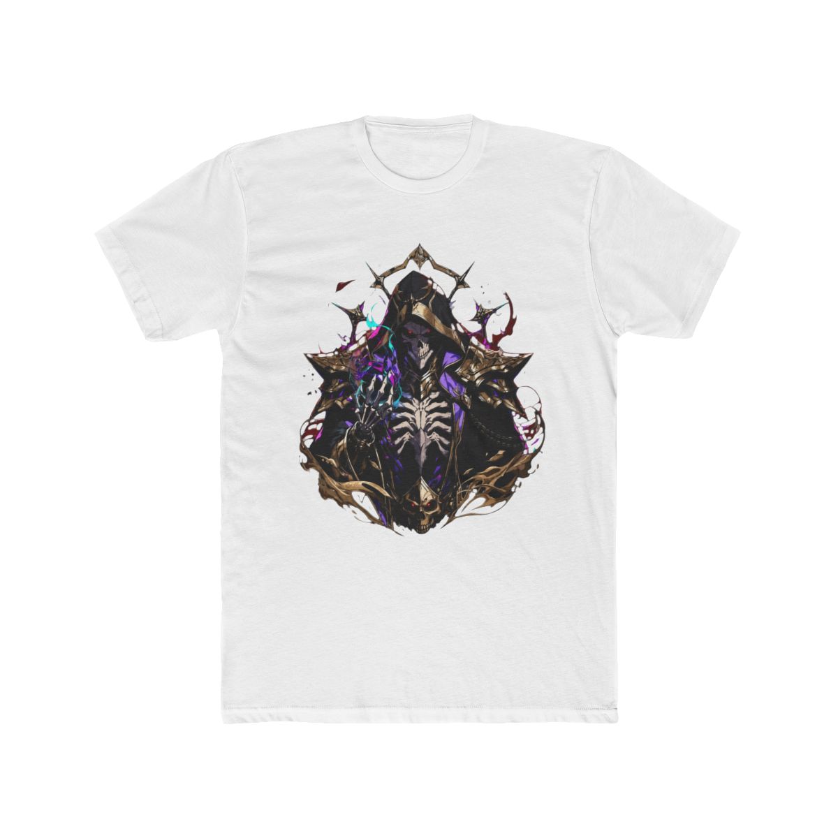 Skeletal Lich Dark Magic Overlord Art T Shirt - Official T-Shirts merchandise