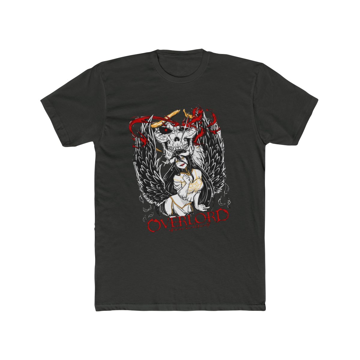 Overlord Ainz T Shirt Ooal Gown Albedo Overlord Anime Manga Gifts Shirt All Size - alternate angle 5, merchandise