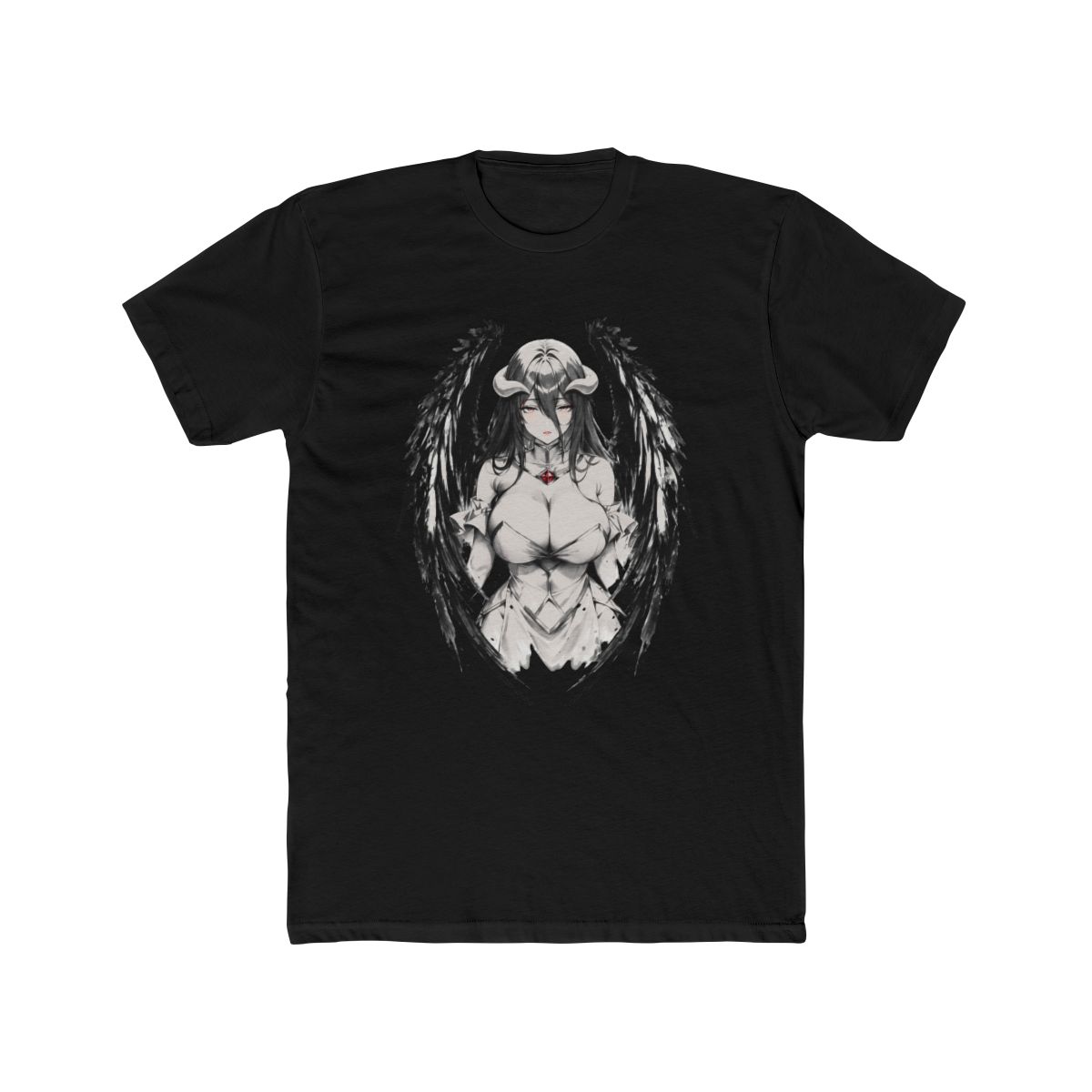 Albedo Shirt, Overlord Shirt, Anime Shirt, Vintage T Shirt - Artsholic - Fan Art Merch - alternate angle 3, merchandise