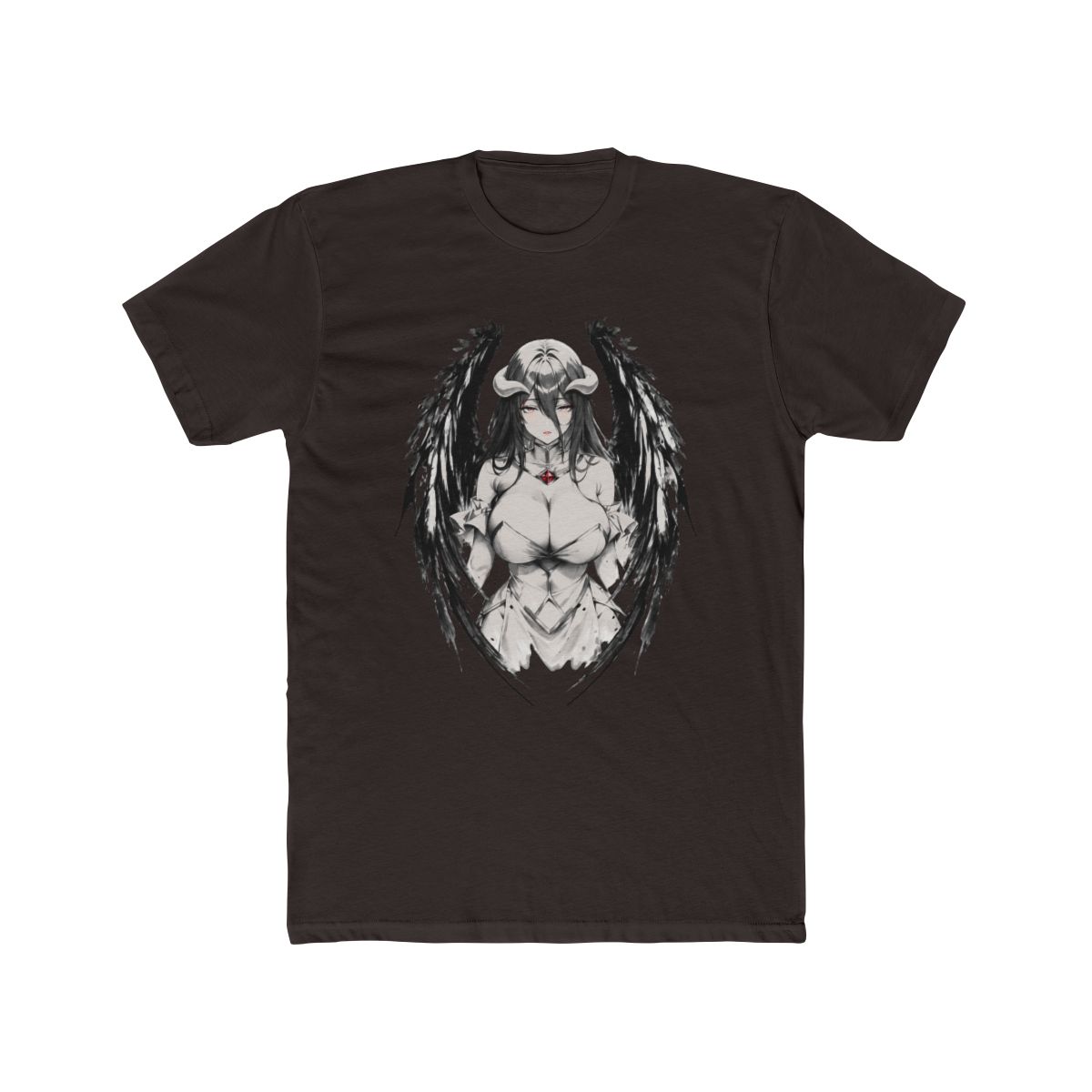 Albedo Shirt, Overlord Shirt, Anime Shirt, Vintage T Shirt - Artsholic - Fan Art Merch - alternate angle 2, merchandise