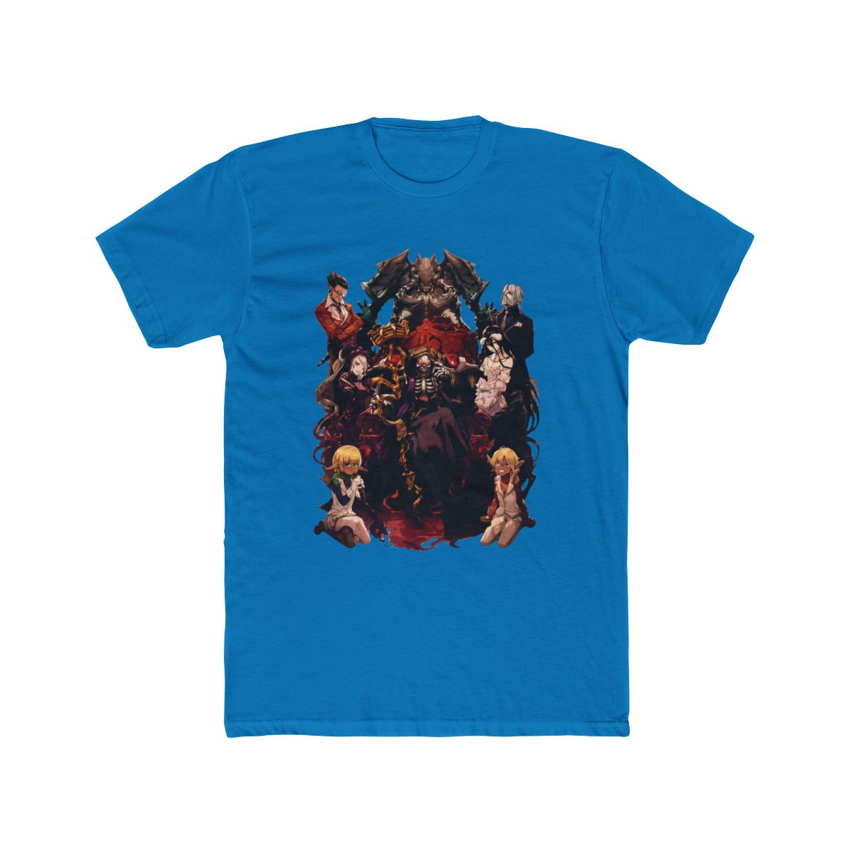 Jiumaocleu Anime Shirts Overlord Merch Albedo Ainz Ooal Dress Short Sleeve T Shirt, Type 1